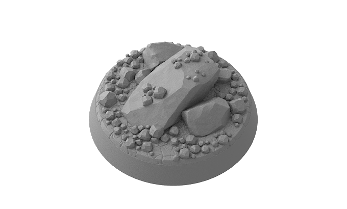 Base_Rocks - 25mm